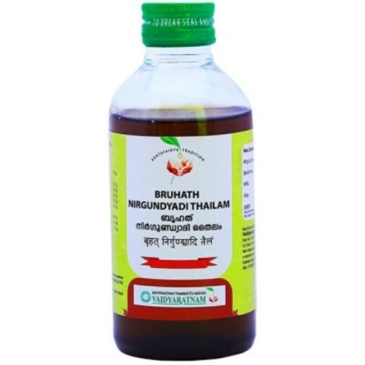 Bruhath Nirgundyadi Thailam, 200ml