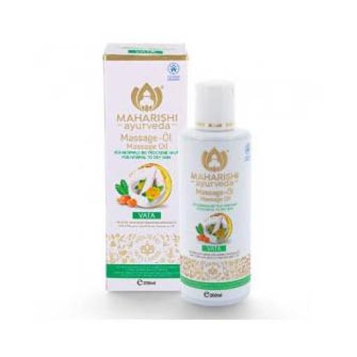 VATA MASSAGE OIL, Organic, 200ml (Dhanvantharam with Tulsi & Sage)